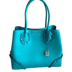 Michael Kors Mercer Gallery Medium Ruffled Tote